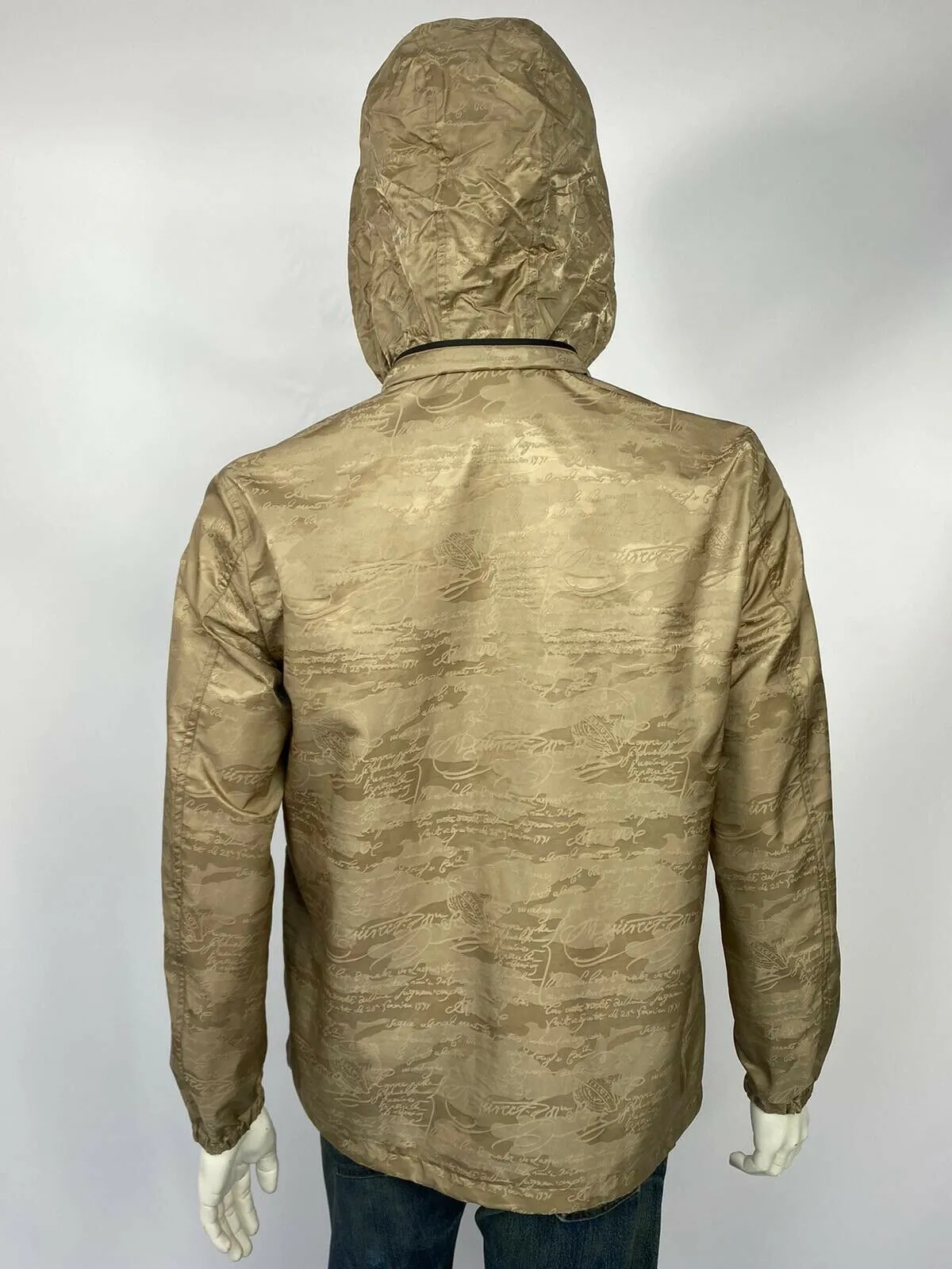 Bi-Material Scritto B-Way Blouson