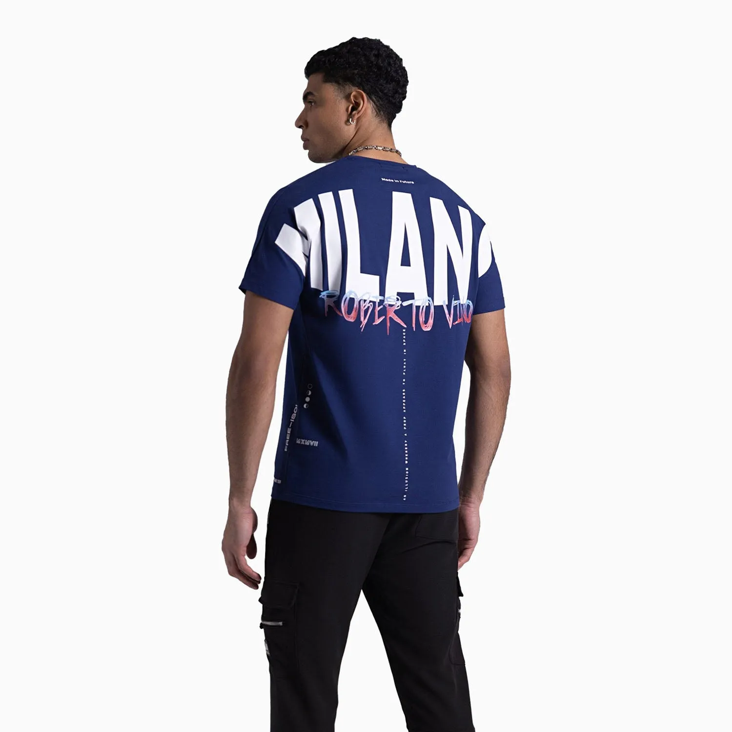 Men's Big Logo Crew Neck T Shirt