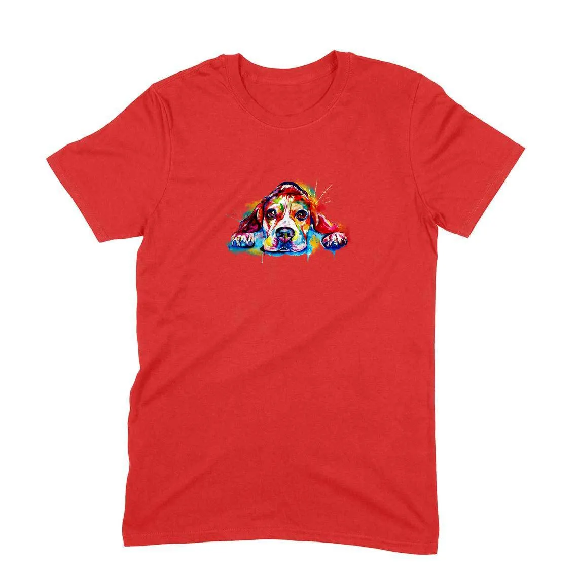 Round Neck T-Shirt (Men) - Droopy Dog Eyes (11 Colours)
