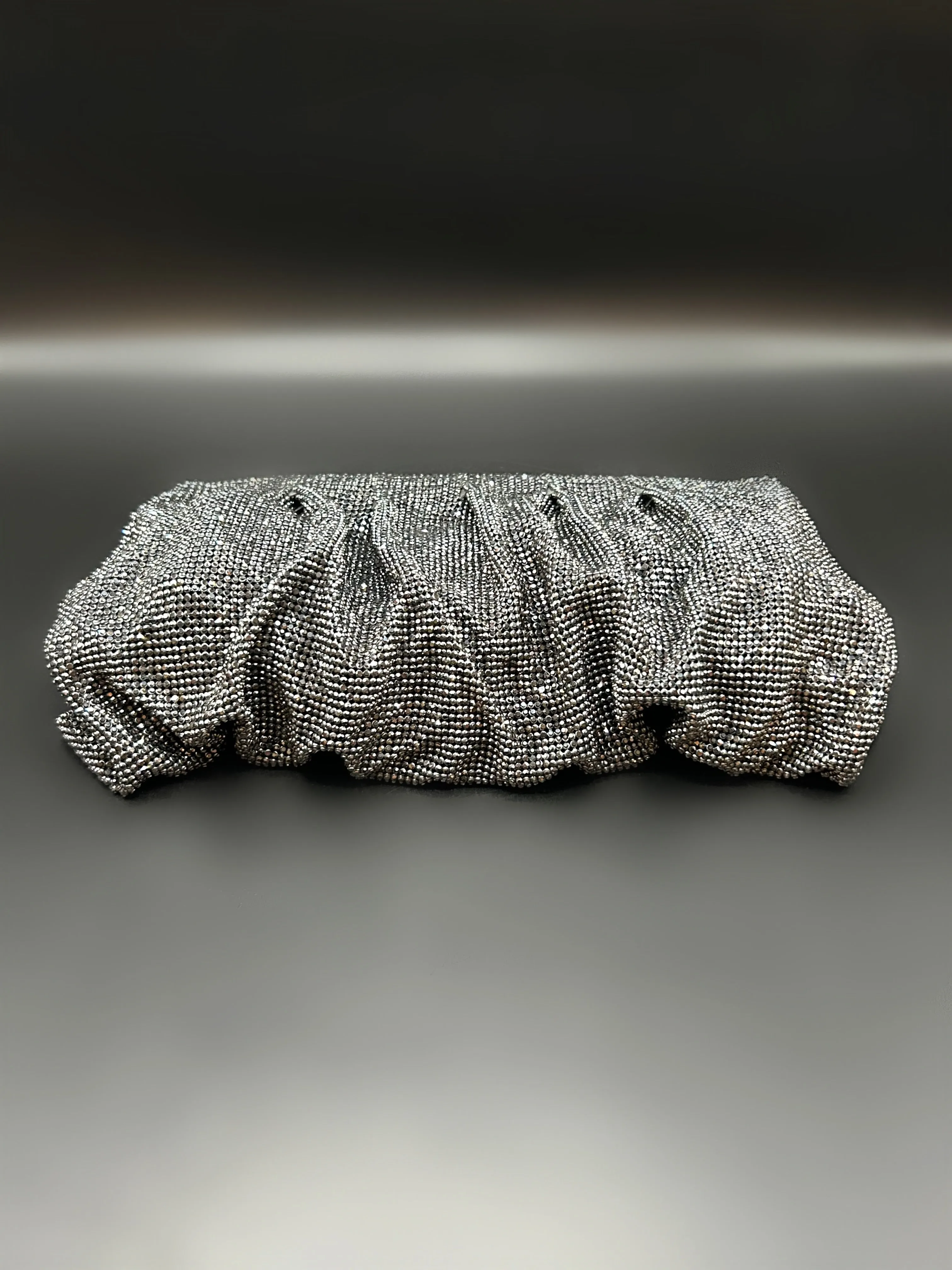 Slouchy Clutch Platinum